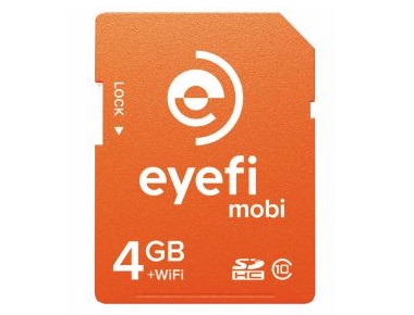 売価2,000円台の無線LAN内蔵SDカード「Eyefi Mobi 4GB Class 10」がアイファイジャパンから