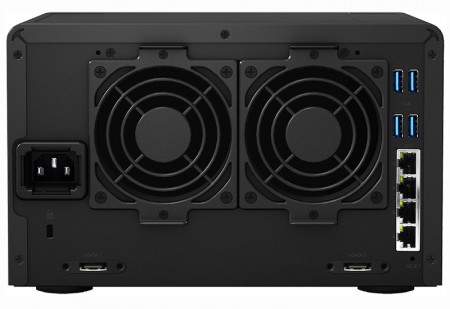 クアッドコアCPU内蔵の高速5ベイNASサーバー、Synology「DiskStation DS1515+」