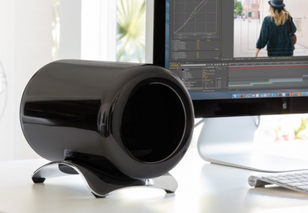 Mac Pro」の印象をガラリと変える横置きスタンド、フォーカルポイント