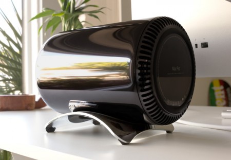 Mac Pro Late 2013&横置きスタンド（ジャンク） Mac Pro Late 2013&横