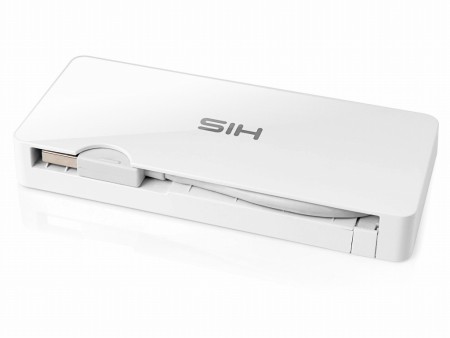 HIS、カードリーダサイズのデュアルディスプレイ対応USB3.0ポータブルドック発売