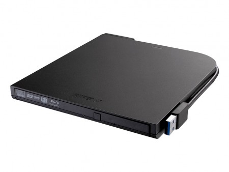 バッファロー、Mac対応の14.4mm厚薄型ポータブルBlu-rayドライブとDVDドライブ発売