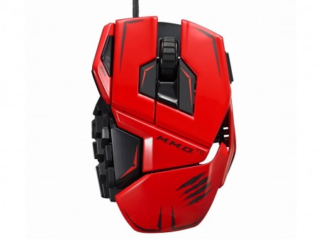 わずか100gの軽量ボディに20ボタン搭載。軽量多ボタンのマッドキャッツ