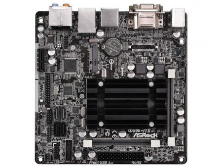 ASRock、Bay Trail-D Pentium J2900搭載Mini-ITX「Q2900-ITX」今週末発売