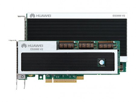 シーケンシャル3GB/s、ランダム75万IOPSのPCIe SSD、ファーウェイ「ES3000 V2 PCIe SSD」
