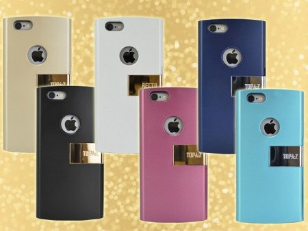 iPhone 6をドレスアップする、ヘアライン加工のICカード収納ケース「TOPA:Z」がスペックから