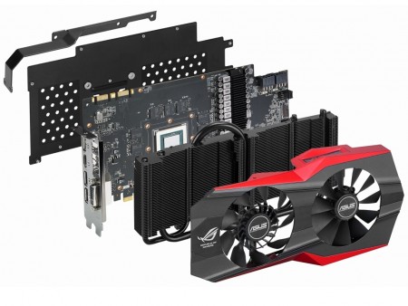 ASUS R.O.G、14フェーズ電源搭載の極冷向けGTX 980「MATRIX-GTX980-P-4GD5」