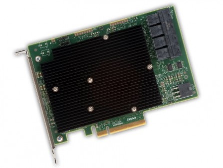 最大1,024台のドライブを増設できる、16ポートSAS 12Gbps HBAカード、LSI「SAS 9300-16」