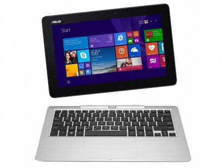 ASUSTeK、脱着式キーボードドックが付いたWindows 8.1タブレット「TransBook T200TA」を来週発売