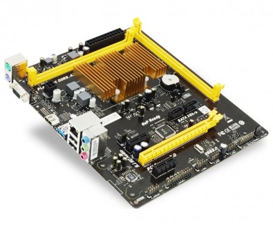 BIOSTAR、Celeron J1900標準のファンレスMicroATXマザーボード「J1900MH2」