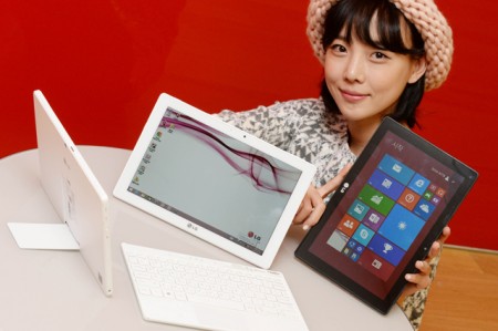 LG、ワイヤレスキーボード付属の2-in-1タブレットPC「Tab Book Duo」リリース