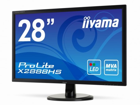 iiyama、MVAパネル採用の28インチフルHD液晶ディスプレイ「ProLite X2888HS」リリース