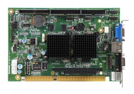 ISAスロットに装着できるファンレスボードPC、Acrosser「AR-B8172」