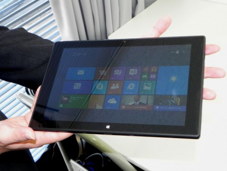 windows8.1 8インチタブレットPC ここから選ぶ予定！ 「Windows 8」で「8インチディスプレイ」な