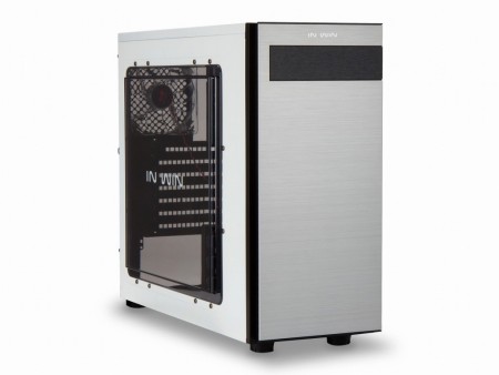 シンプルフェイスデザインの高拡張ミドルタワー、In Win「IW-BWR146W」CFD販売から