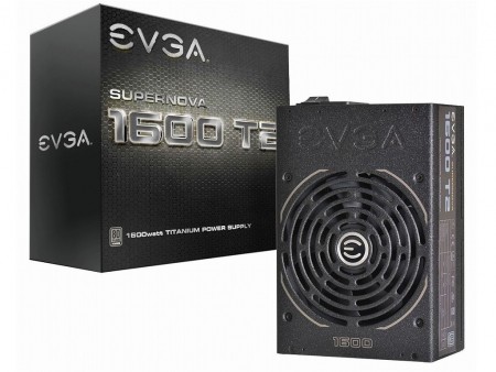 10年間使える超高耐久の80PLUS PLATINUM認証電源、EVGA「SuperNOVA 1600 T2」
