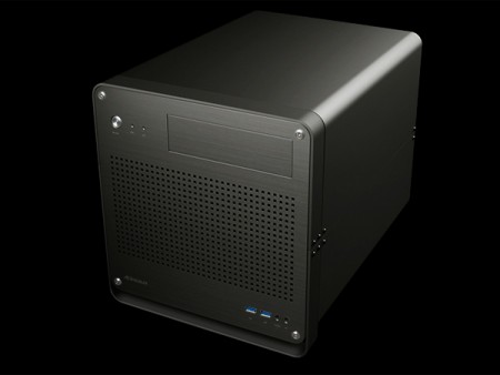 「ダブルデッキ構造」採用の高冷却Mini-ITXケース、アビー「AS Enclosure RS05」シリーズ