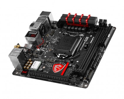 有線・無線ともKillerチップ採用のゲーミングMini-ITXマザー、MSI「Z97I GAMING ACK」
