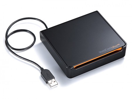 サンワサプライ、1枚3秒で即データ化可能。USB名刺管理スキャナ「400-SCN005N」発売