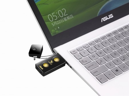ヘッドホンアンプ内蔵のポケットサイズUSBオーディオ、ASUS「Xonar U3 Plus」