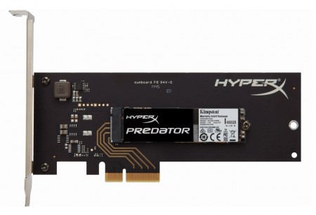 読込1,400MB/sのPCIe2.0対応SSD、Kingston「HyperX Predator PCIe SSD」