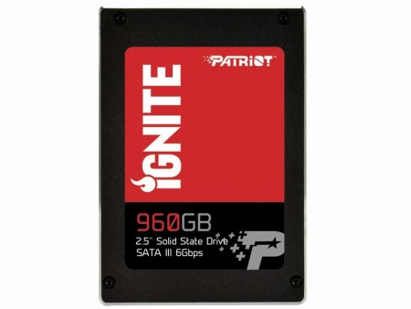 PATRIOT、Phison S10搭載の2.5インチSATA3.0 SSD「Ignite」シリーズ