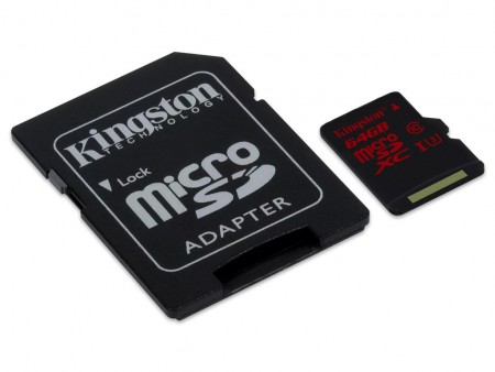 Kingston、4KおよびHDビデオ向けUHS-I Speed Class 3対応のmicroSD「SDCA3」発表