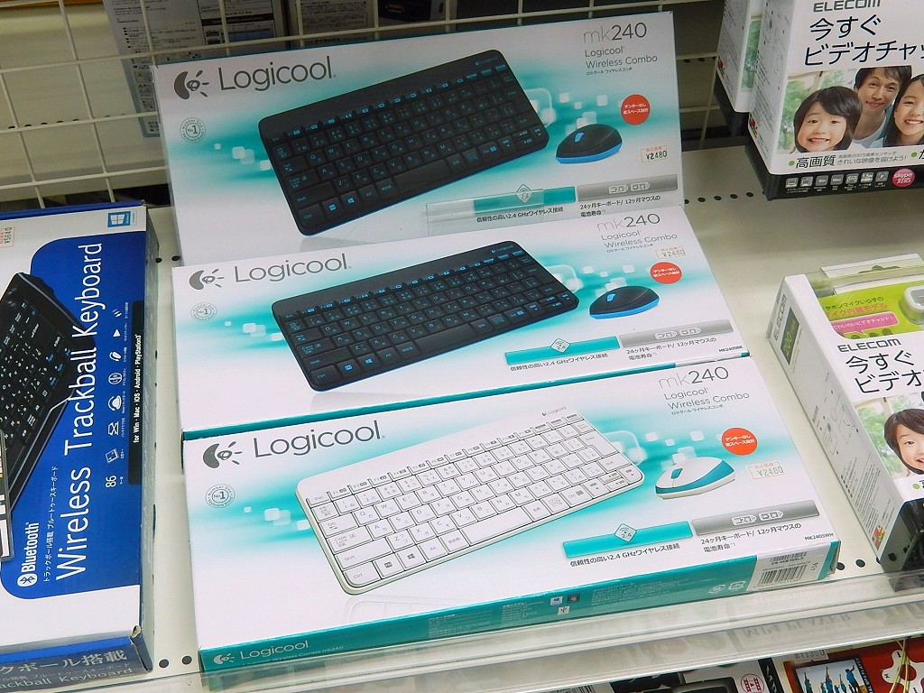 ロジクール ワイヤレスコンボ MK240S