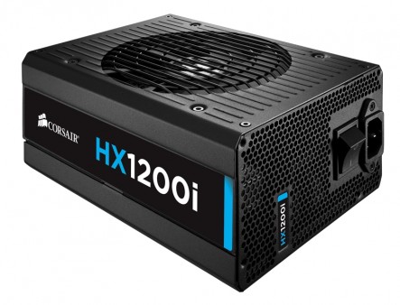 CORSAIR、PLATINUM認証取得のセミファンレス電源「HXi」シリーズに1,200Wモデル追加