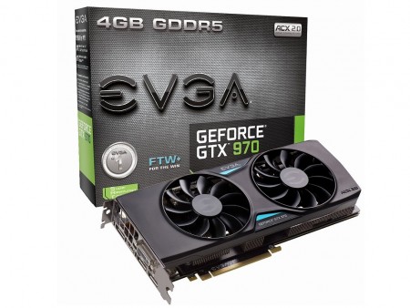 EVGA、セミファンレス動作に対応したGTX 970グラフィックス最上位「GTX 970 FTW+ ACX 2.0」リリース