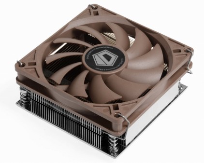 ベイパーチャンバー採用のロープロファイルCPUクーラー、ID-COOLING「IS-VC45」