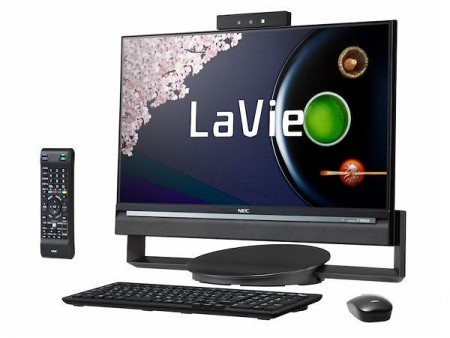 最大4チューナー搭載の極スリムなAV向けデスクトップ、NEC「LaVie Desk All-in-one」が近く発売