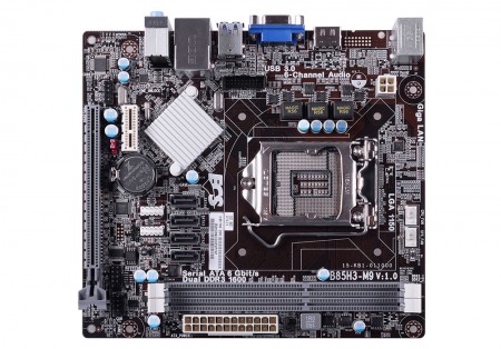 Mini-ITXケースにも対応するコンパクトMicroATXマザー、ECS「B85H3-M9」