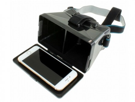 スマホがヘッドマウントディスプレイに。お手軽に3D動画を楽しめるゴーグルが上海問屋から