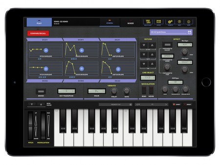懐かしのシンセサイザー「CZ」シリーズがiPad上に再現。カシオ「CZ App for iPad」リリース
