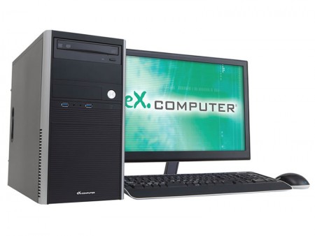 eXcomputer、4K・4画面出力対応のデスクトップPCなど計2機種