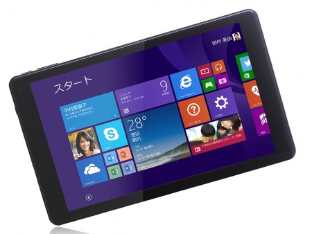 マウス、2万円台でWindows 8.1 Pro搭載の8型タブレット「WN801V2-Pro-BK」発売
