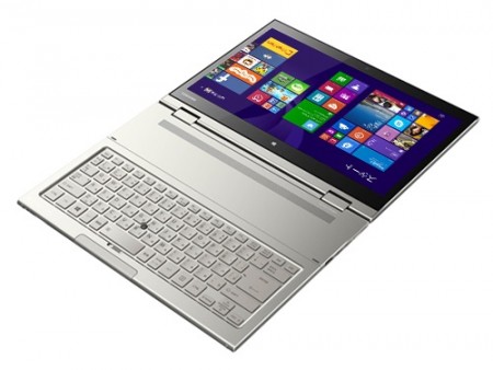 脱着式キーボード＆回転ヒンジで自由な7スタイルに。東芝の変形型ノート「dynabook KIRA L93」