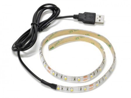 切り貼り自由なテープ型USB LEDライト、JTT「LEDテープライト 貼レルヤ USB」発売