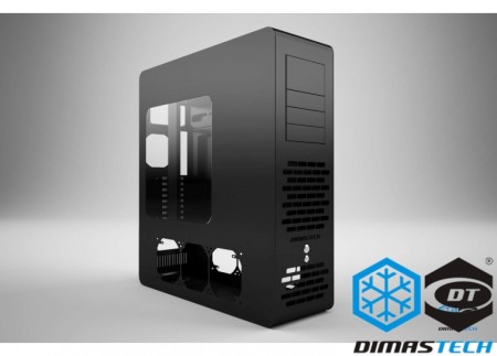 DimasTech 、カスタマイズ可能なアルミ製フルタワーPCケース「AMC-001」