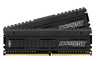 Crucial、2,666MHz駆動のDDR4メモリモジュール「Ballistix Elite DDR4」シリーズ
