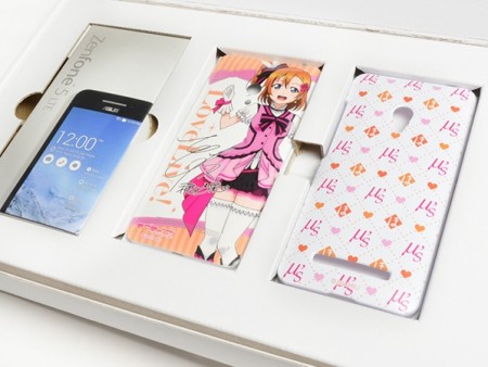 NTTレゾナント、「ラブライブ！」コラボの限定版SIMフリースマホ「ZenFone 5」発売開始