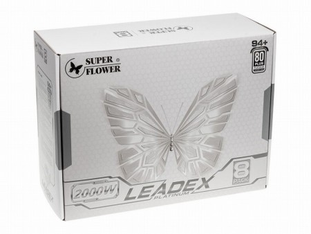 世界初、2000Wの大容量。80PLUS PLATINUM認証電源、Super Flower「Leadex Platinum 2000W」