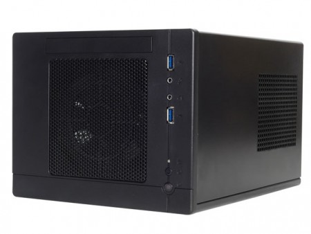 マスタードシード、SSDと4コアSoC搭載で5万円切りのコンパクトCube型PC「MI-IQ1900-SD」