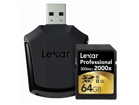 レキサー、世界最速2,000倍速のUHS-II対応SDカード「Professional 2000x SDHC/SDXC UHS-II」
