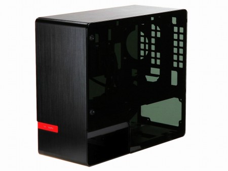 強化ガラス採用のアルミ製Mini-ITXケース、In Win「IW-CF02」のブラックモデル2月中旬発売
