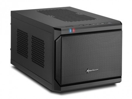 縦置き・横置き両対応の低価格Cube型Mini-ITXケース、Sharkoon「QB ONE」「ZONE C10」