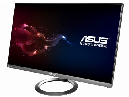 フレームレスデザインの27インチWQHD液晶ディスプレイ、ASUS「Designo MX27AQ」