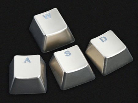 メタルキーキャップ 売れすぎメタルキーキャップ、Thermaltake「METALCAPS」シリーズ