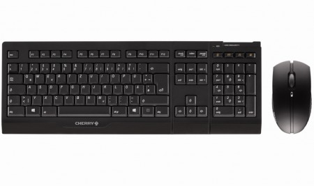 CHERRY、128bit暗号化通信対応のワイヤレスキーボード＆マウス「JD-0400EU」リリース